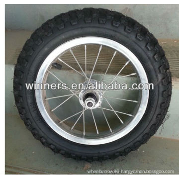 High quality High Performance Strong 12 inch Pneumatic spoke wheels